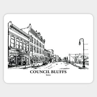 Council Bluffs - Iowa Sticker